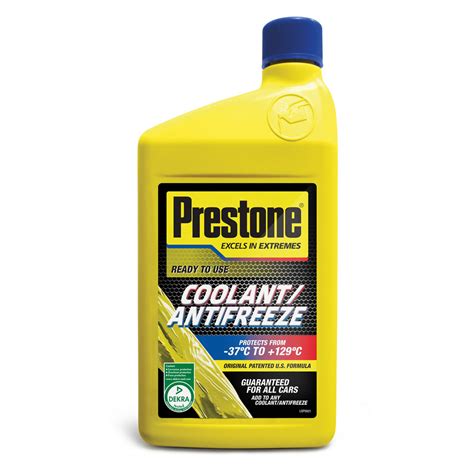 prestone coolant|Prestone Antifreeze & Coolant 1 Ltr